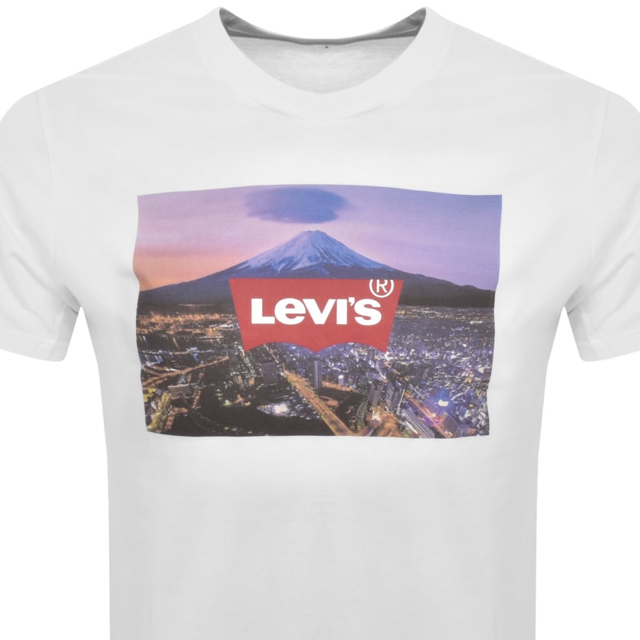Levis Logo T Shirt White